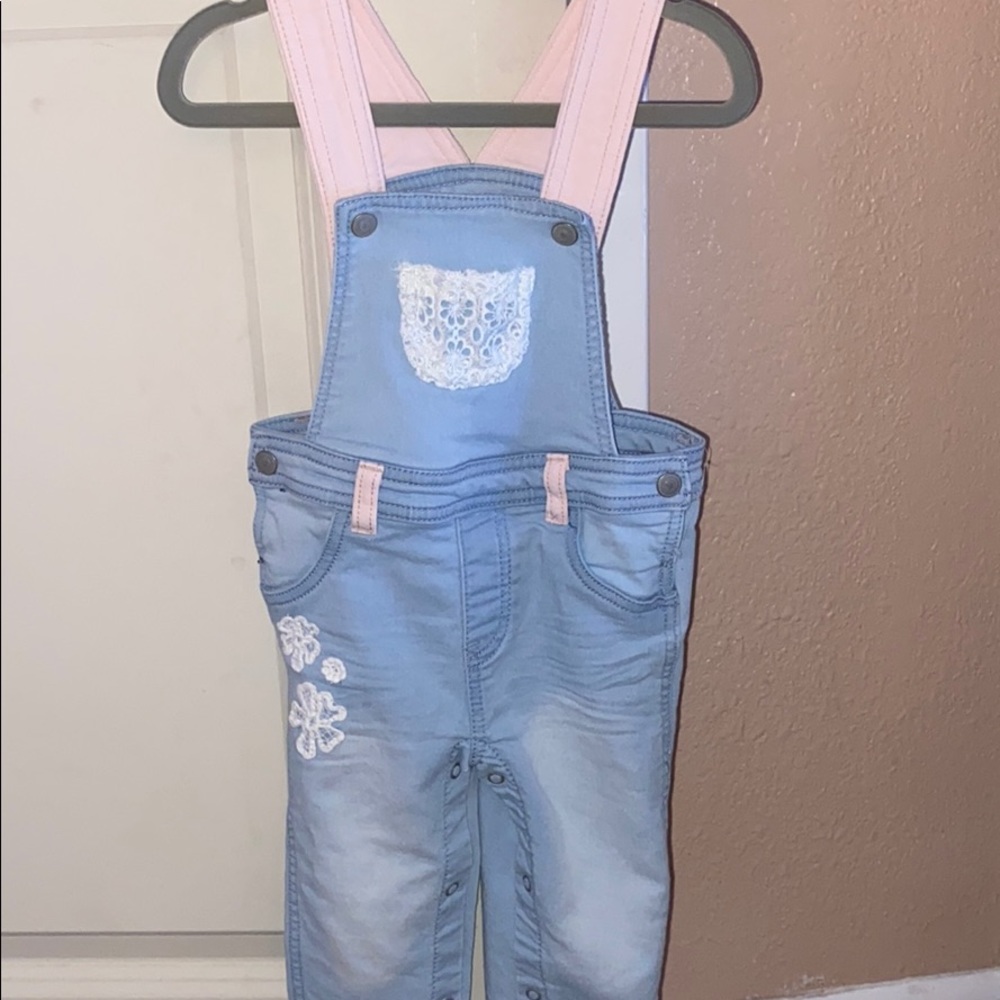 Toddler girl overalls